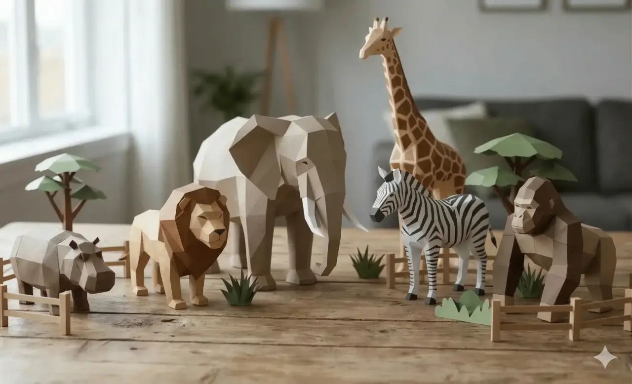 ZOO DIN HÂRTIE